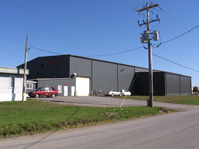 Outside of Venango Steel in Franklin, Pennsylvania